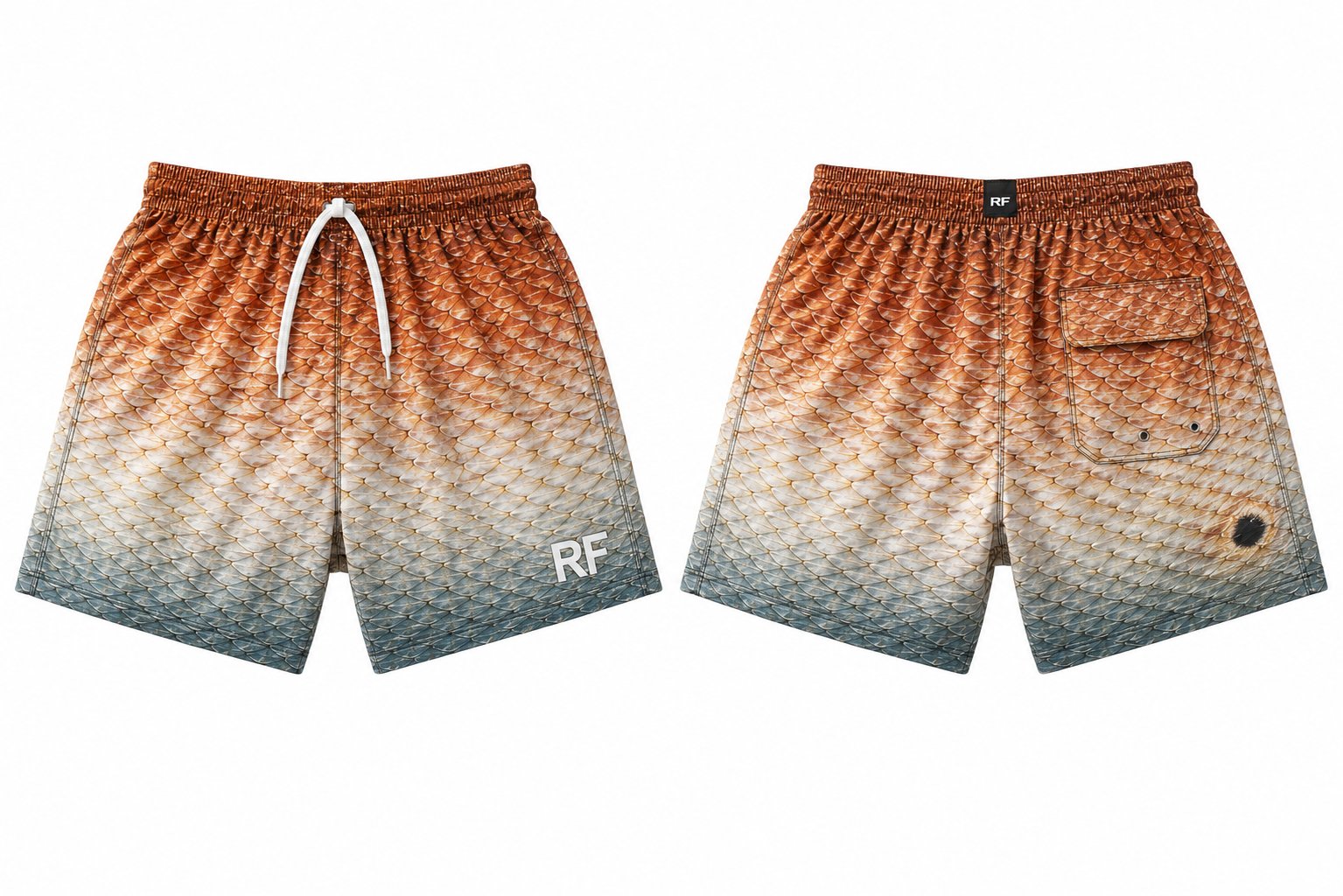 Redfish scales